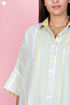 Khaadi Cotton Shirt In Stripes